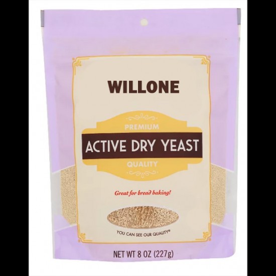 WILLONE Dry Yeast - Superior Bread Yeast for Artisan Bread, Bagels, Pizza Crusts, Pretzels, Sweet Dough,5gram