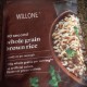 WILLONE Instant Rice for Quick Dinner Meals,Organic Whole Grain Brown Rice